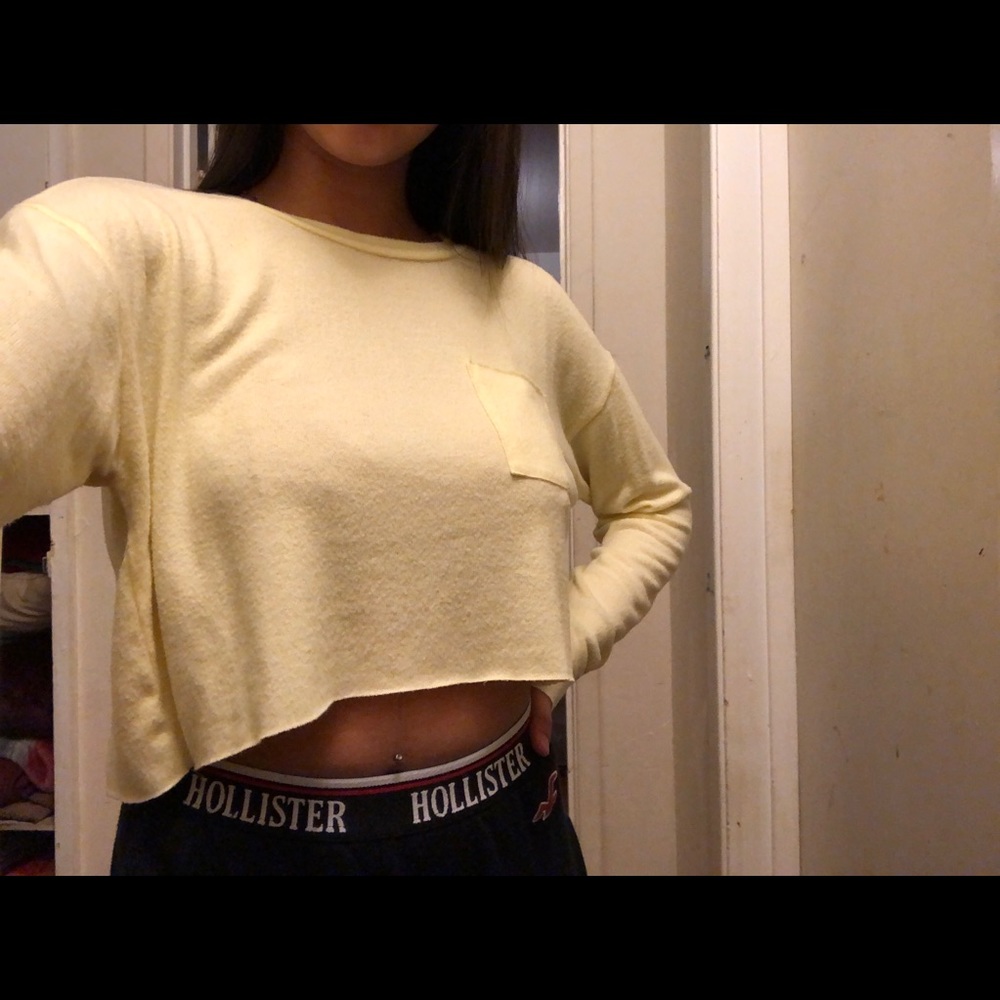 crop long sleeve